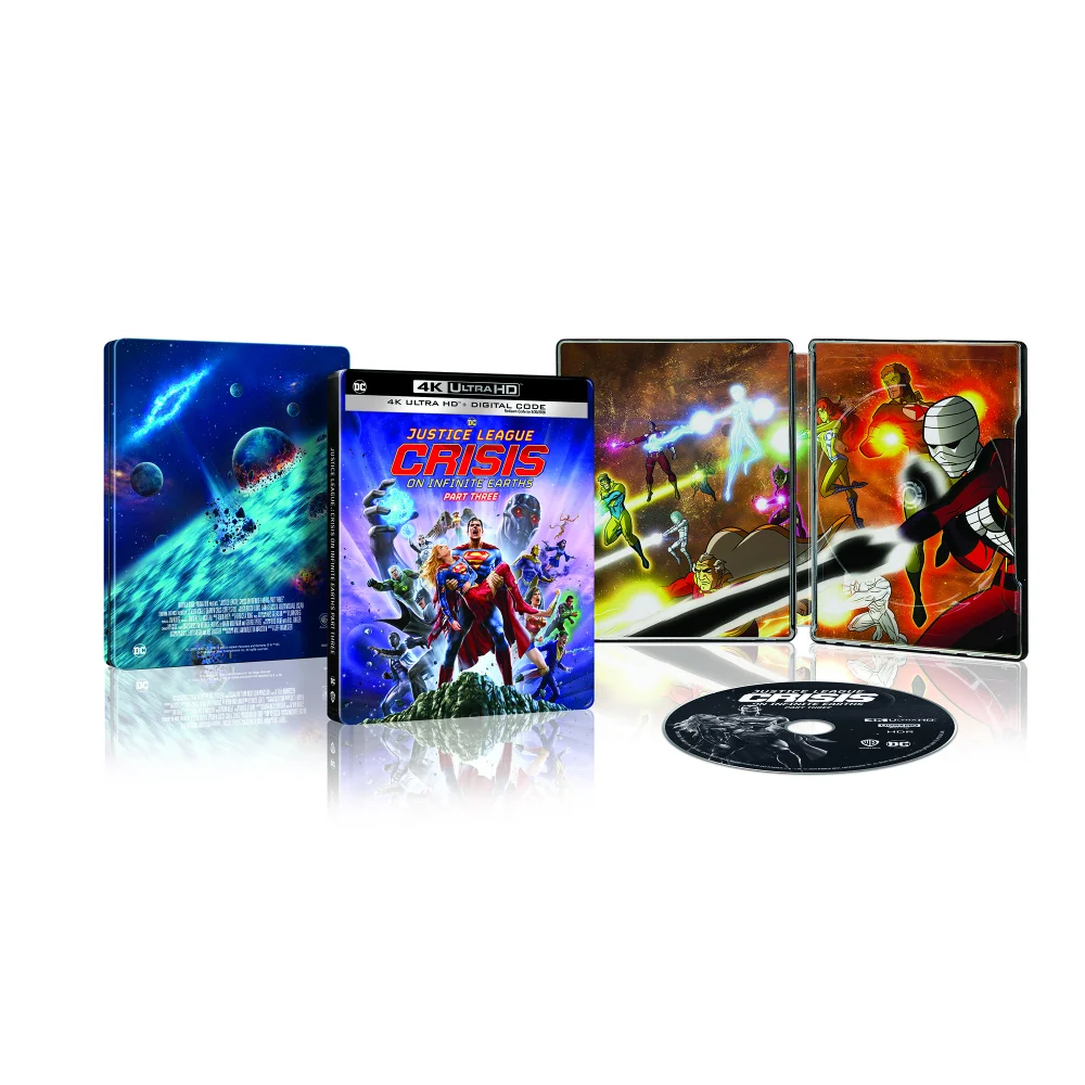 Justice League: Crisis on Infinite Earths Part 3 4K Ultra HD SteelBook (includes Blu-ray) Bild 1