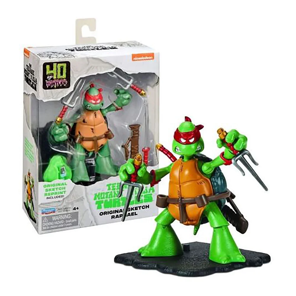 Teenage Mutant Ninja Turtles TMNT: Original Sketch Action Figure: Raphael Bild 1