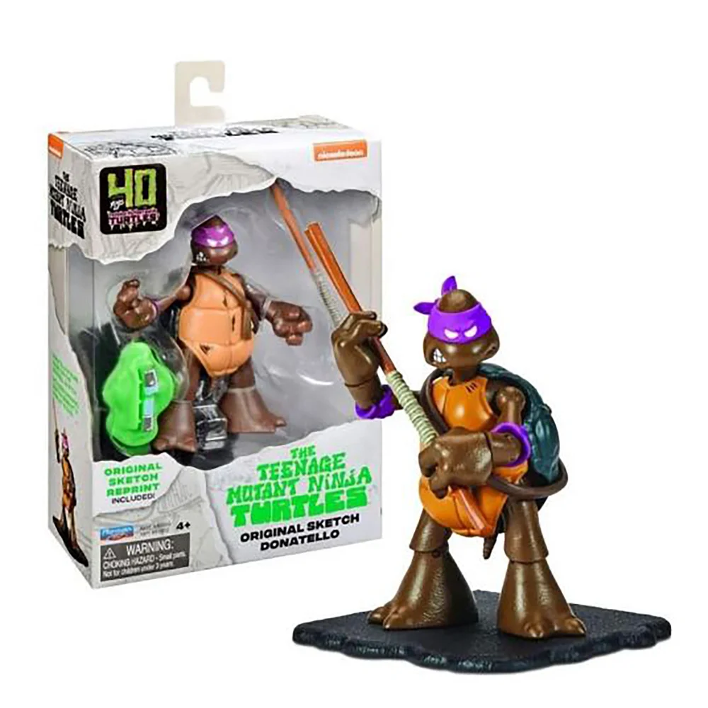 Teenage Mutant Ninja Turtles TMNT: Original Sketch Action Figure: Donatello Bild 1