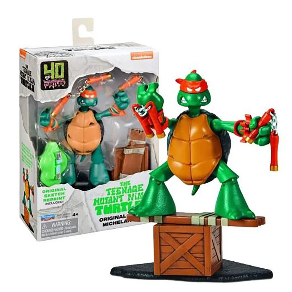 Teenage Mutant Ninja Turtles TMNT: Original Sketch Action Figure: Michelangelo Bild 1
