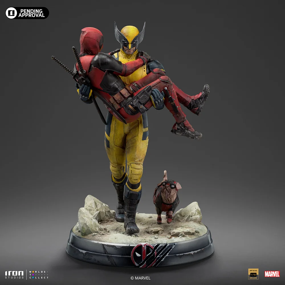 Iron Studios Deadpool and Wolverine Movie - Deluxe Art Scale 1/10 Statue Bild 1