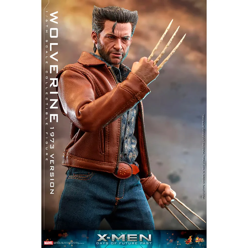 Hot Toys 1:6 Scale Marvel X-Men Wolverine 1973 Version Statue Bild 1