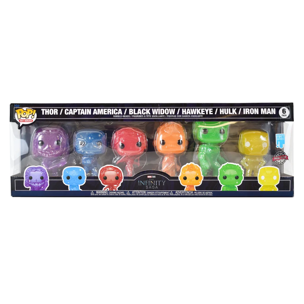 Funko POP Artist Series Infinity Saga 6PK Avengers w/B - SP Edition Bild 1