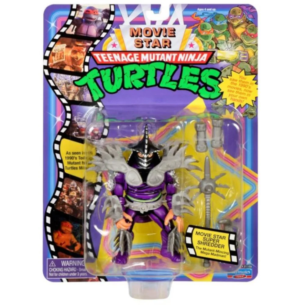 Teenage Mutant Ninja Turtles TMNT: 1991 Movie Star Action Figure: Shredder Bild 1
