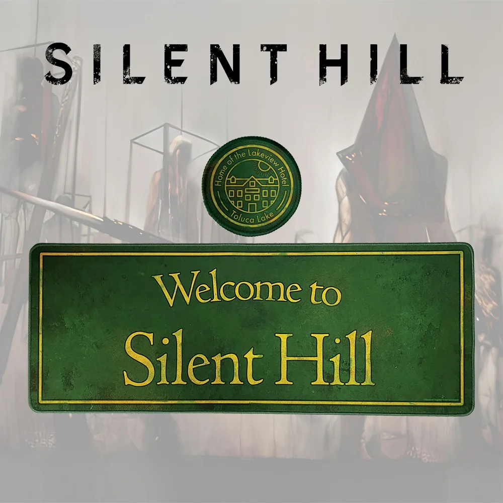 Silent Hill XL Desk Pad and Coaster Set Bild 1