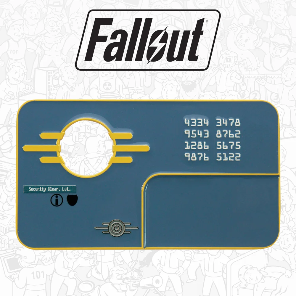 Fallout Vault Security Keycard Replica Bild 1