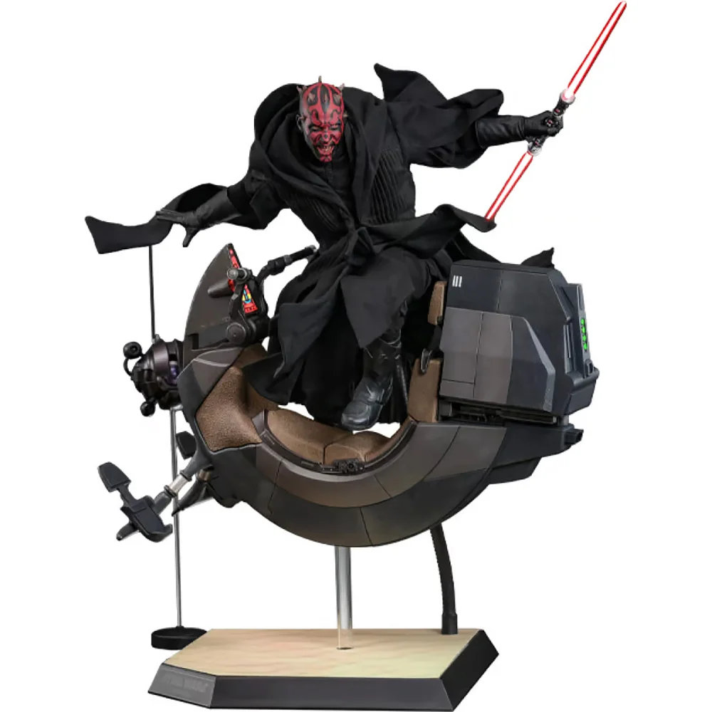 Hot Toys Star Wars Episode I 1:6 Scale Darth Maul with Sith Speeder Statue Bild 1