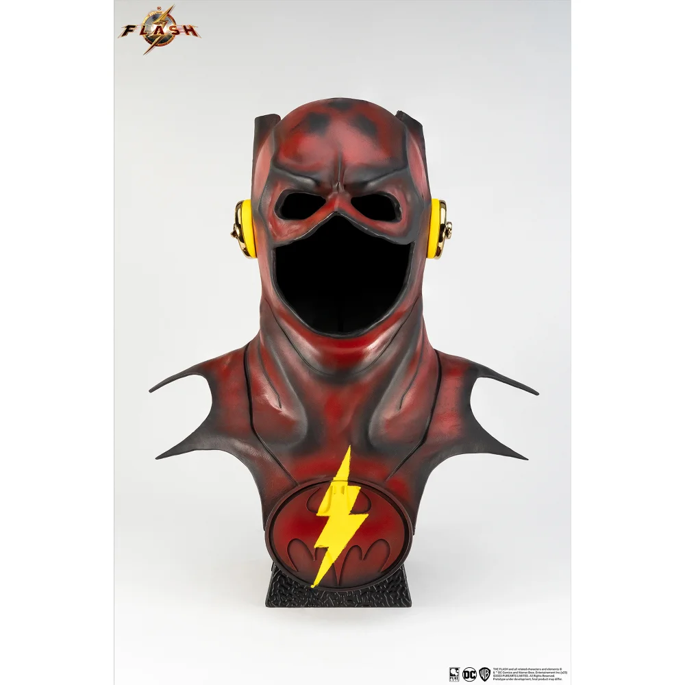 PureArts The Flash Movie Young Barry 1/1 Scale Cowl Replica Bild 1