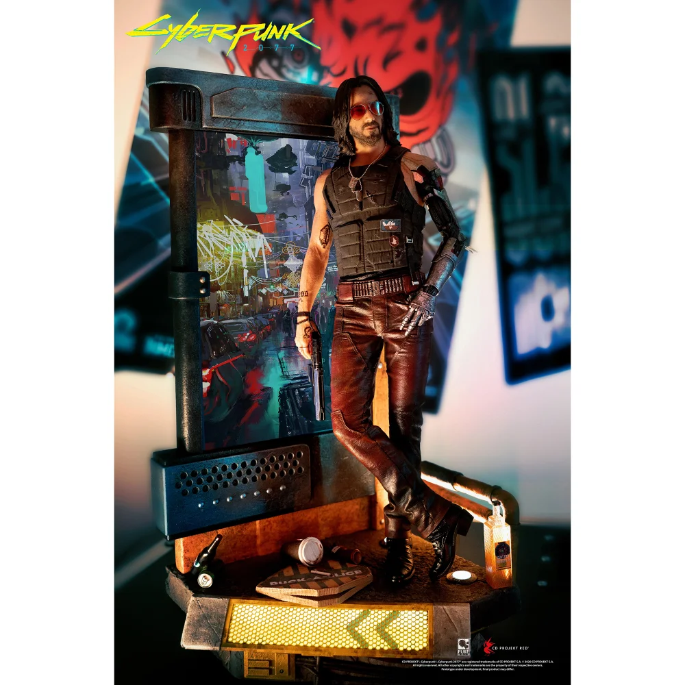 PureArts Cyberpunk 2077 Johnny Silverhand 1/4 Scale Statue Bild 1