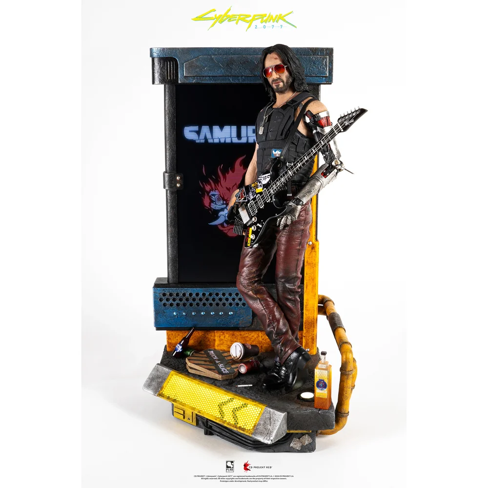 PureArts Cyberpunk 2077 Johnny Silverhand 1/4 Scale Exclusive Statue Bild 1