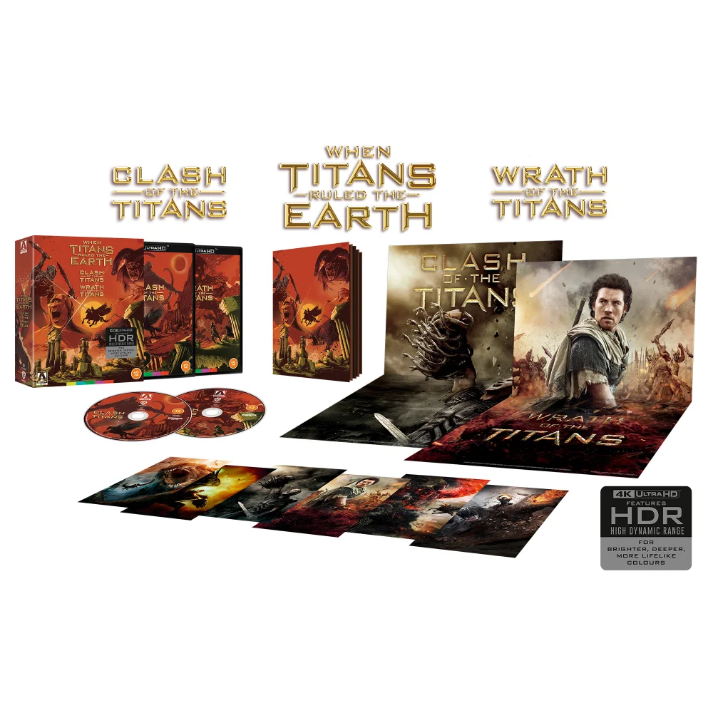 When Titans Ruled The Earth: Clash of the Titans & Wrath of the Titans Limited Edition 4K UHD Bild 1