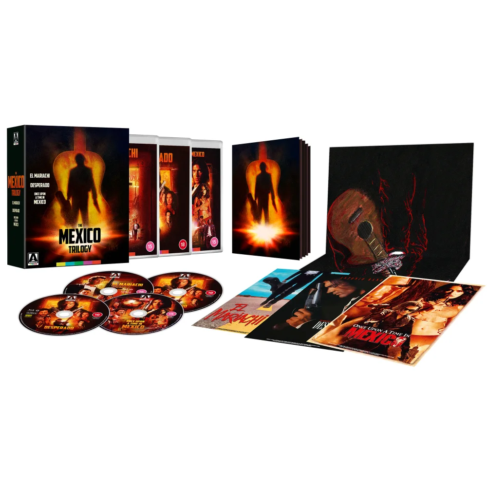 The Mexico Trilogy: El Mariachi, Desperado & Once Upon a Time in Mexico Limited Edition 4K UHD + Blu-ray Bild 1