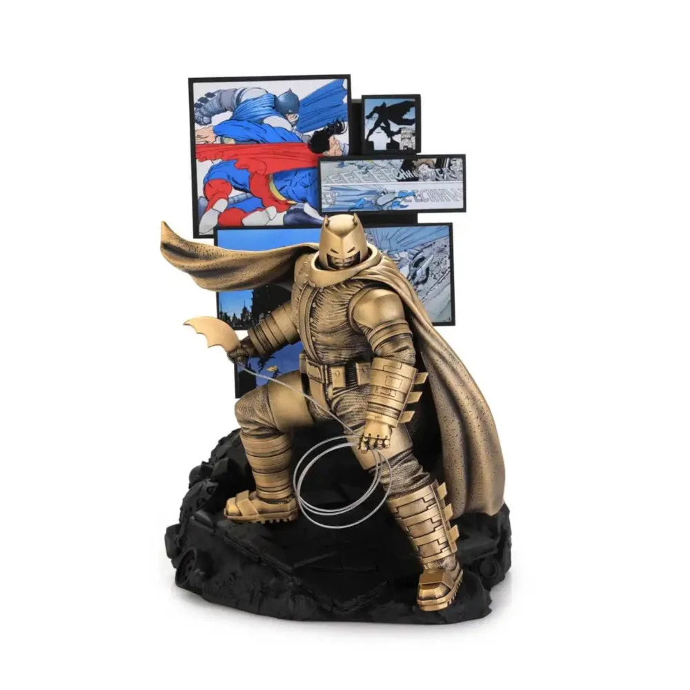 Royal Selangor DC Limited Edition Gilt The Dark Knight Returns Batman Figurine Bild 1