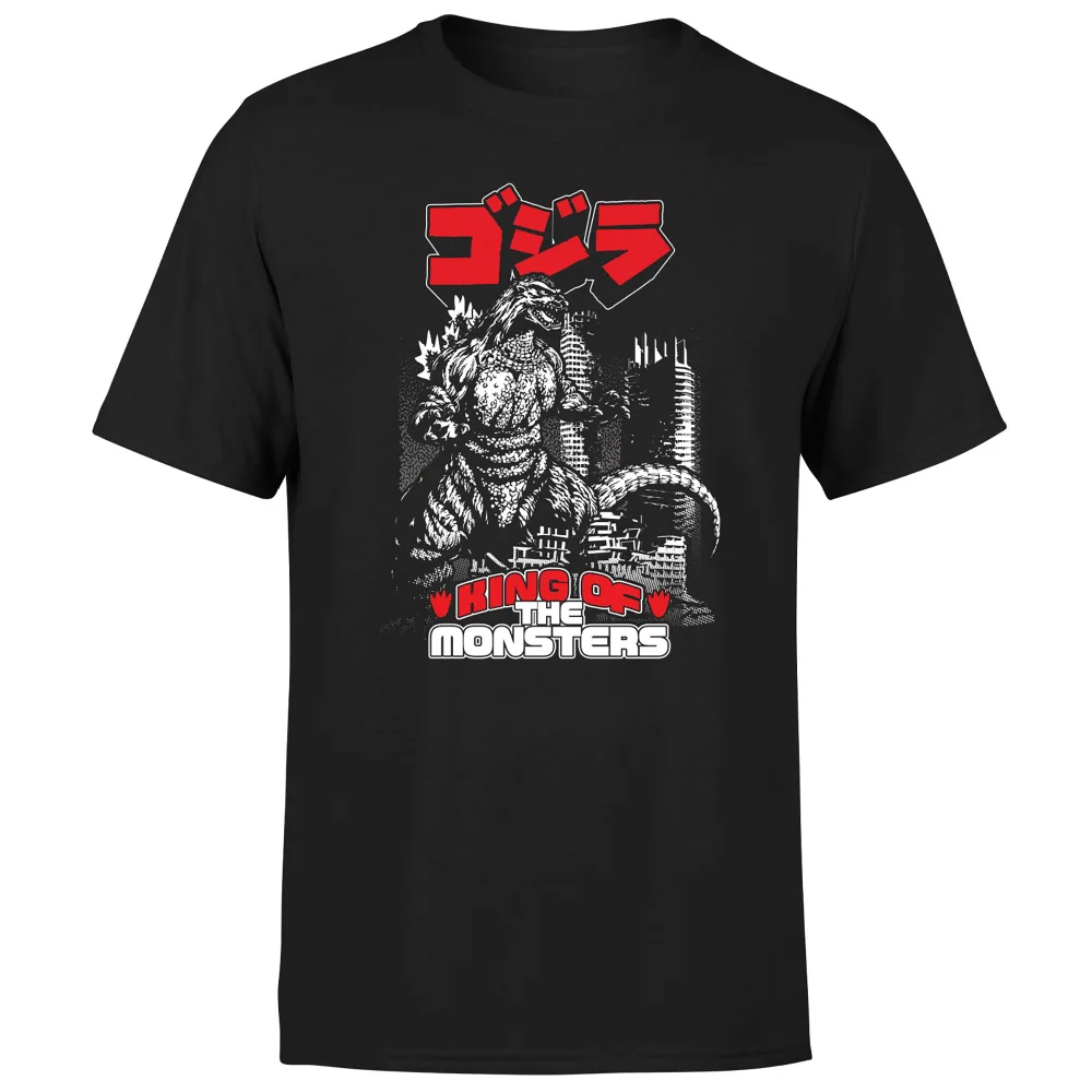 Godzilla Kanji Poster Unisex T-Shirt - Black - 5XL Bild 1