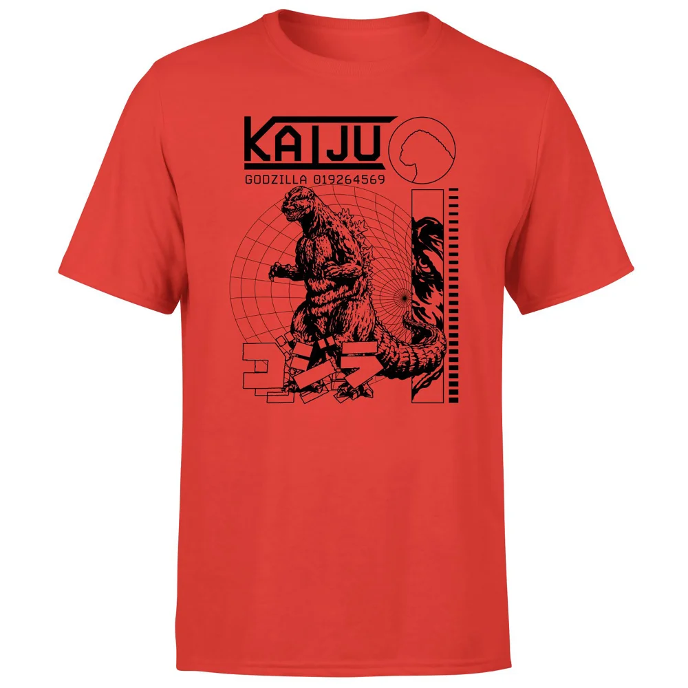 Godzilla Kaiju Unisex T-Shirt - Red - S Bild 1