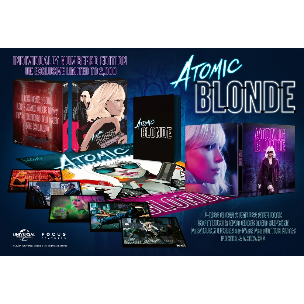 Atomic Blonde Collector's Edition 4K Ultra HD Steelbook Bild 1