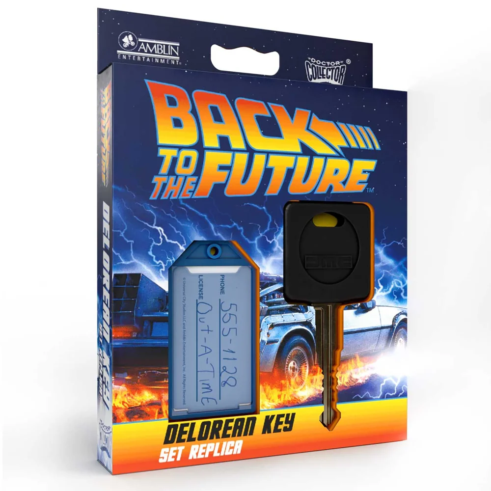 Doctor Collector Back To The Future Delorean Key Replica Bild 1