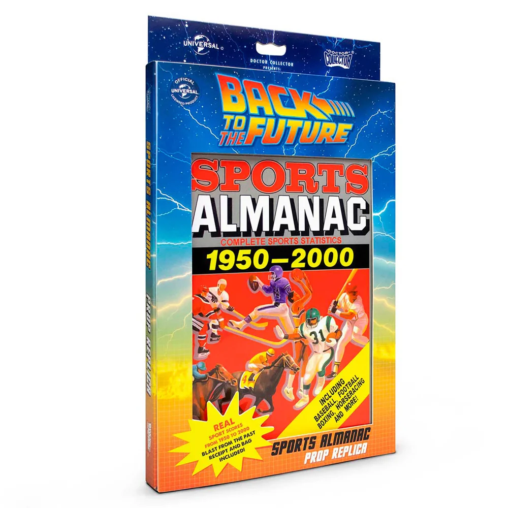 Doctor Collector Back To The Future Grays Sports Almanac Prop Replica Bild 1