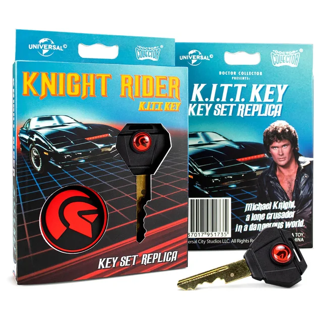 Doctor Collector Knight Rider KITT Key Replica