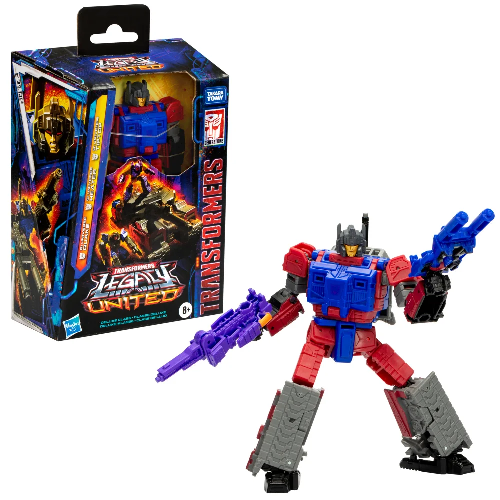 Transformers Legacy United Deluxe Class G1 Universe Quake Action Figure Bild 1