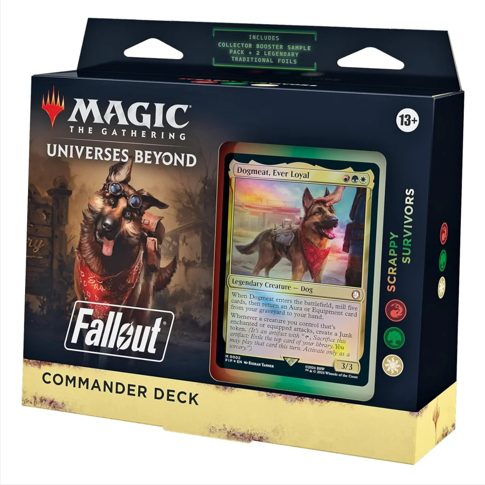 Magic: The Gathering TCG Fallout Scrappy Survivors Commander Deck Bild 1