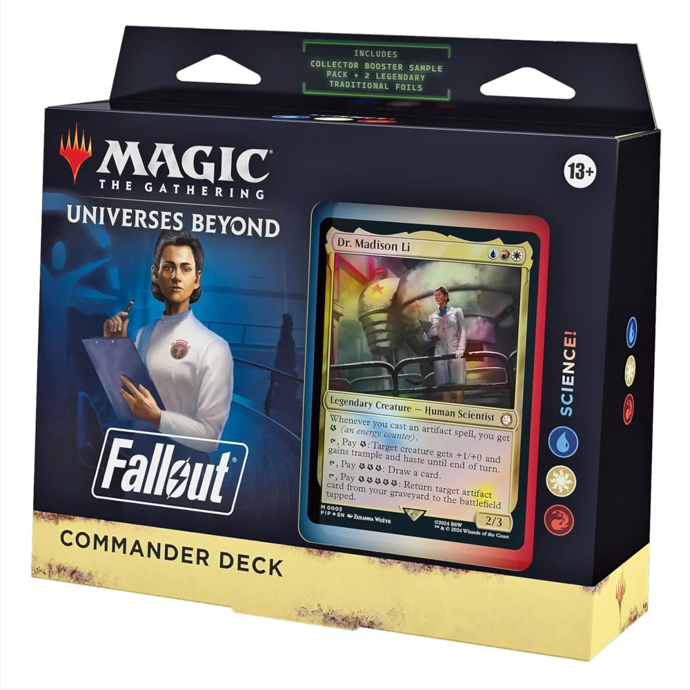 Magic: The Gathering TCG Fallout Science! Commander Deck Bild 1