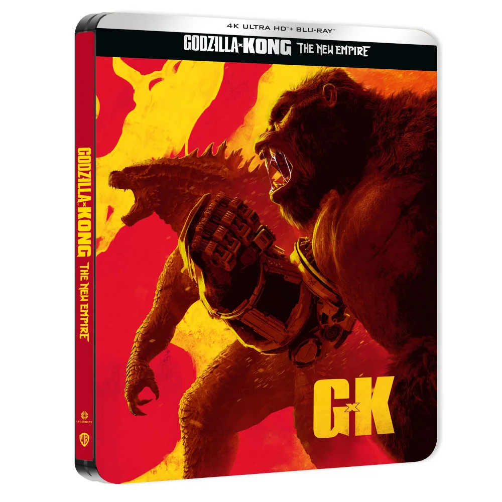 Godzilla x Kong: The New Empire Zavvi Exclusive Steelbook (Fight Verison ) 4K Ultra HD Bild 1