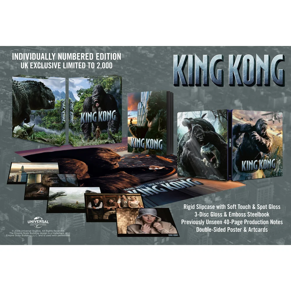 King Kong Collector's Edition 4K Ultra HD Steelbook Bild 1