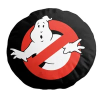 Ghostbusters Logo Round Cushion - undefined undefined