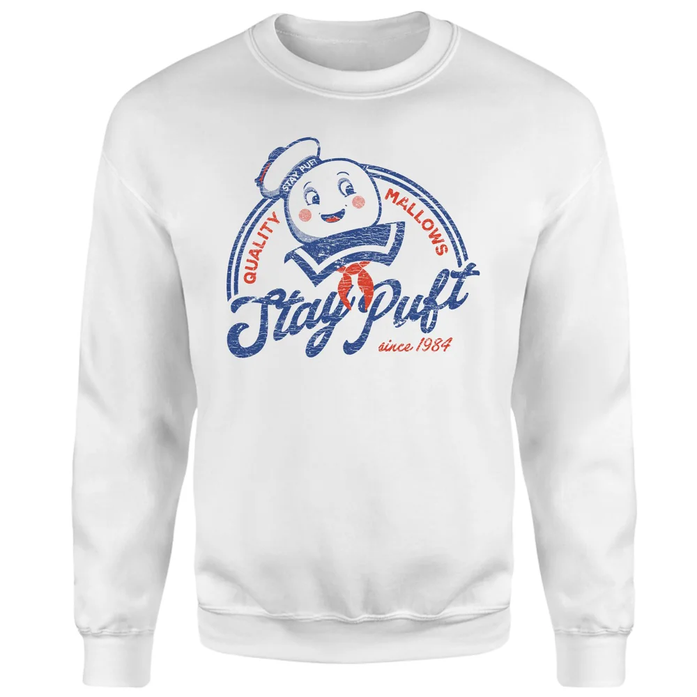 Ghostbusters Stay Puft Sweatshirt - White - XS Bild 1