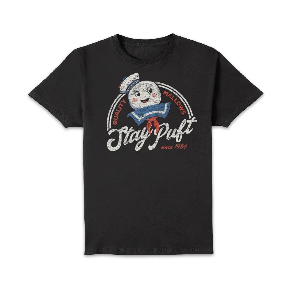 Ghostbusters Stay Puft Unisex T-Shirt - Black - S Bild 1
