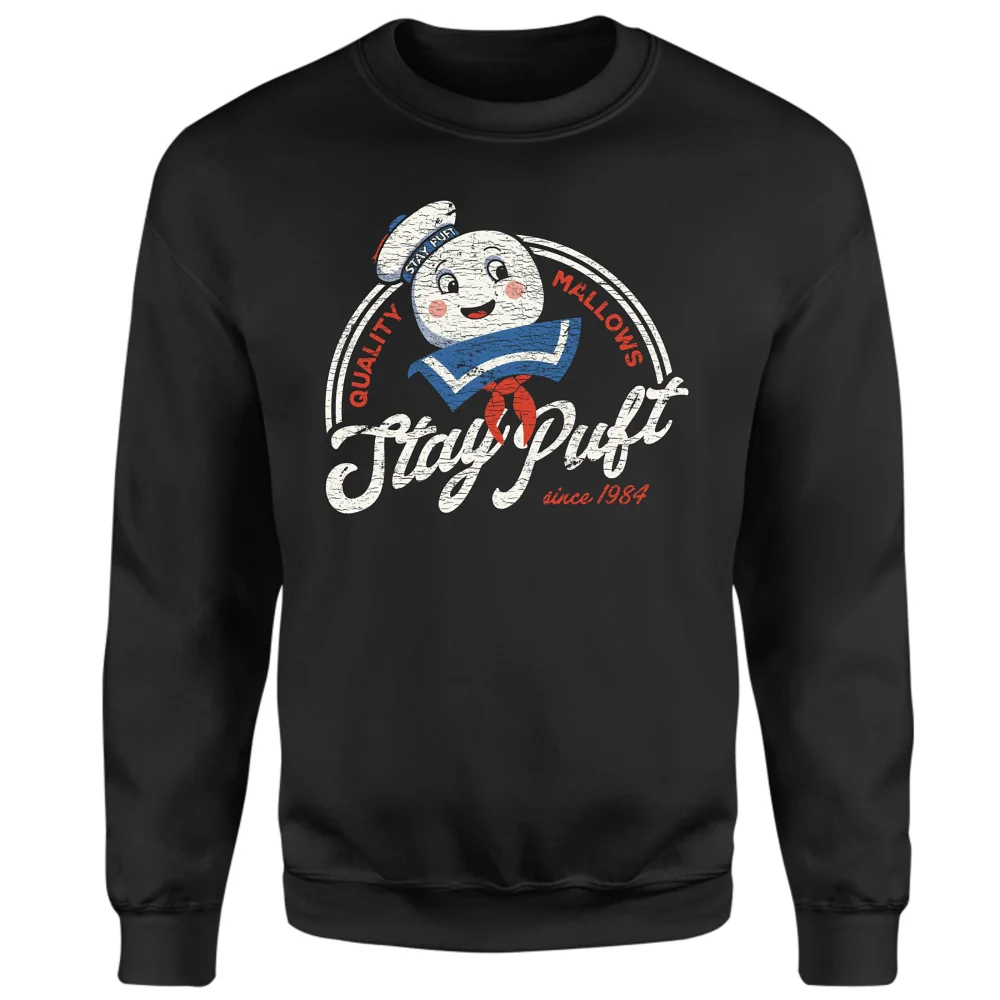 Ghostbusters Stay Puft Sweatshirt - Black - S Bild 1