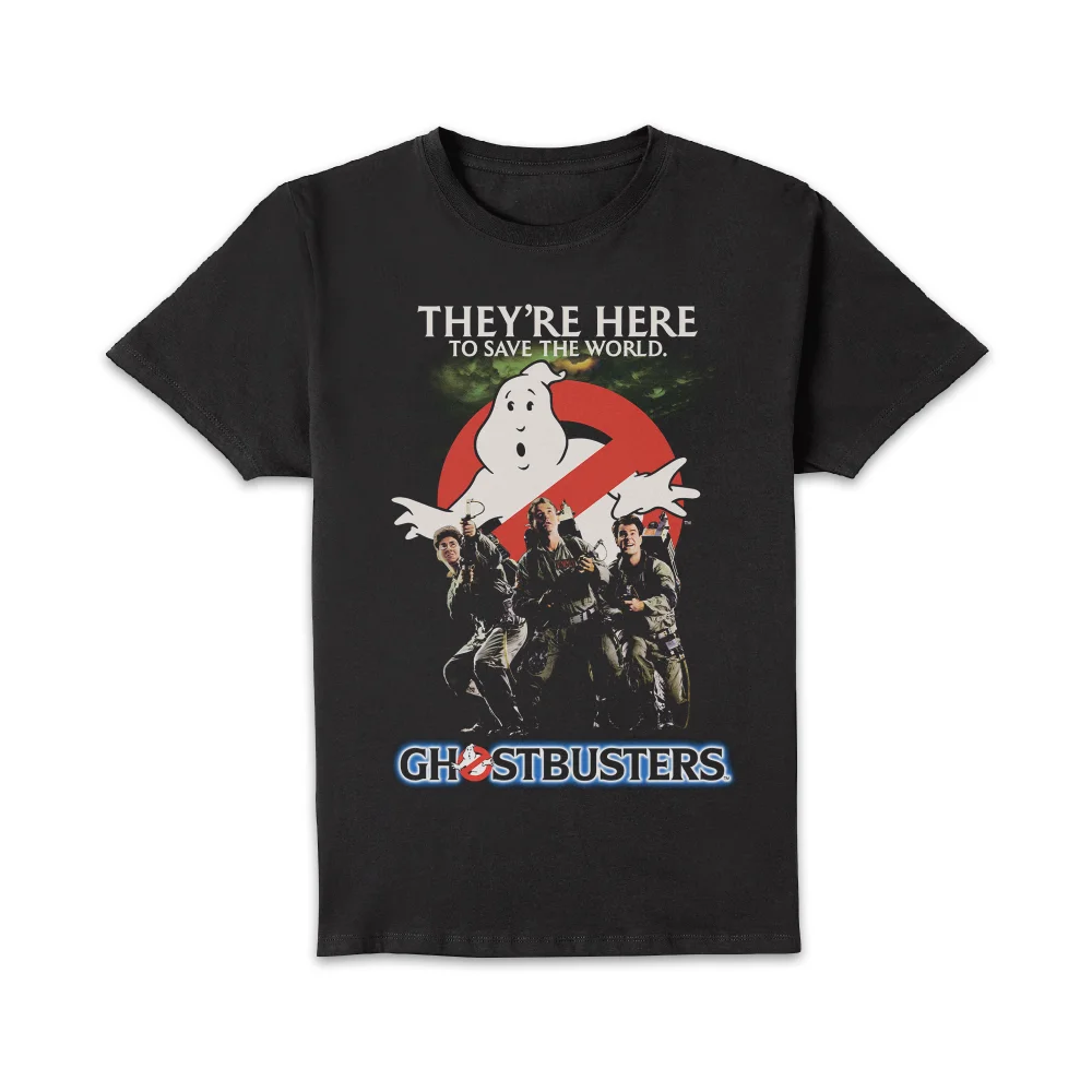 Ghostbusters Classic Poster Unisex T-Shirt - Black - S Bild 1
