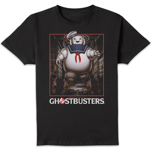 Ghostbusters Marshmallow Man Unisex T-Shirt - Black