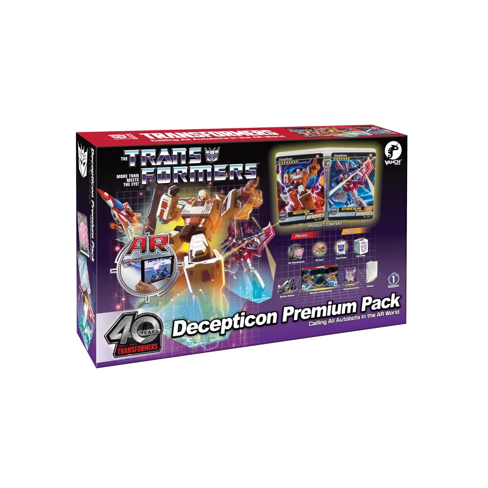 VanchCard Transformers Season 1 AR Trading Cards Decepticon Box Bild 1
