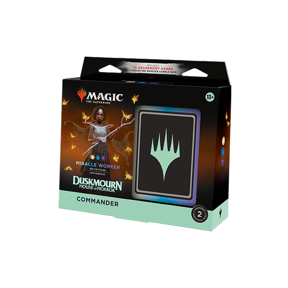Magic: The Gathering TCG Duskmourn Miracle Worker Commander Deck Bild 1