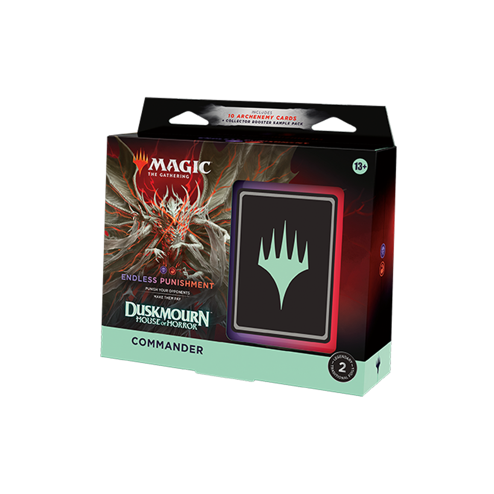 Magic: The Gathering TCG Duskmourn Endless Punishment Commander Deck Bild 1