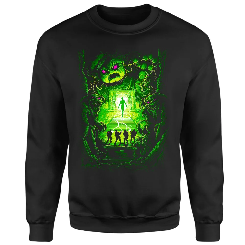 Ghostbusters Don't Cross The Streams Sweatshirt - Black - L - Schwarz Bild 1