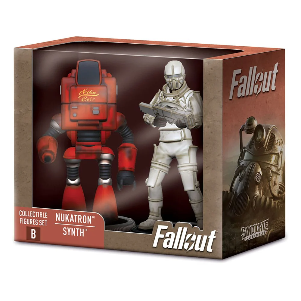 Fallout Mini Figures 2-Pack Set B Nukatron & Synth 7 cm Bild 1