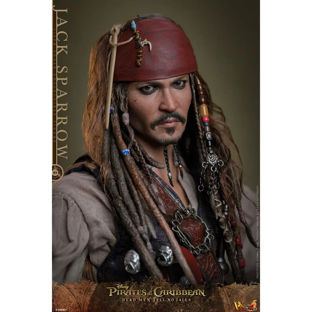 Hot Toys 1:6 Scale Pirates of the Caribbean: Dead Men Tell No Tales Jack Sparrow Statue Bild 1