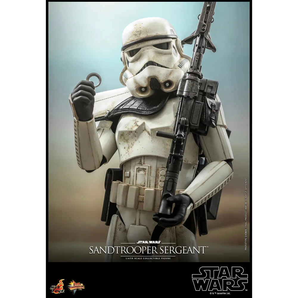 Hot Toys 1:6 Scale Star Wars A New Hope Sandtrooper Sergeant Statue Bild 1