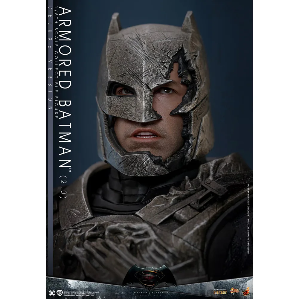 Hot Toys 1:6 Scale DC Comics Batman v Superman Armored Batman (2.0) Deluxe Edition Statue Bild 1