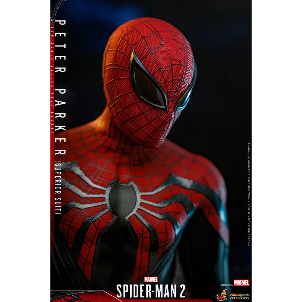 Hot Toys 1:6 Scale Marvel Spider-Man 2 Peter Parker (Superior Suit) Statue Bild 1