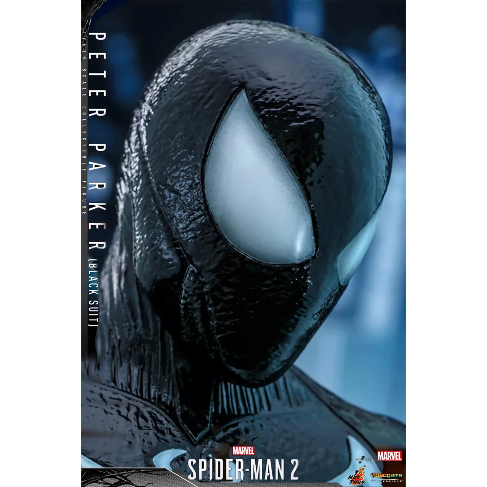 Hot Toys 1:6 Scale Marvel Spider-Man 2 Peter Parker Black Suit Statue Bild 1