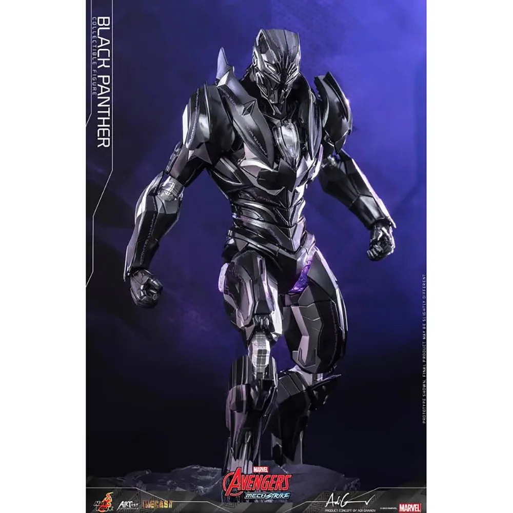 Hot Toys 1:6 Scale Marvel Black Panther Mech Strike Statue Bild 1