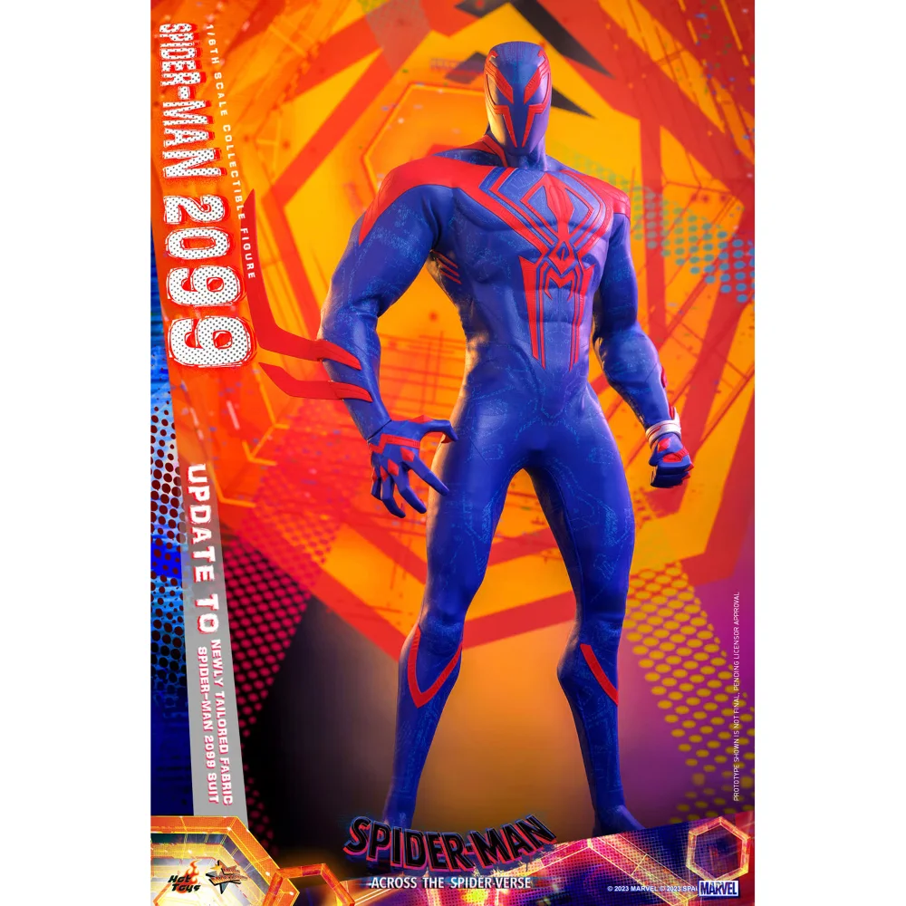 Hot Toys 1:6 Scale Marvel Spider-Man: Across the Spider-Verse Spider-Man 2099 Statue Bild 1