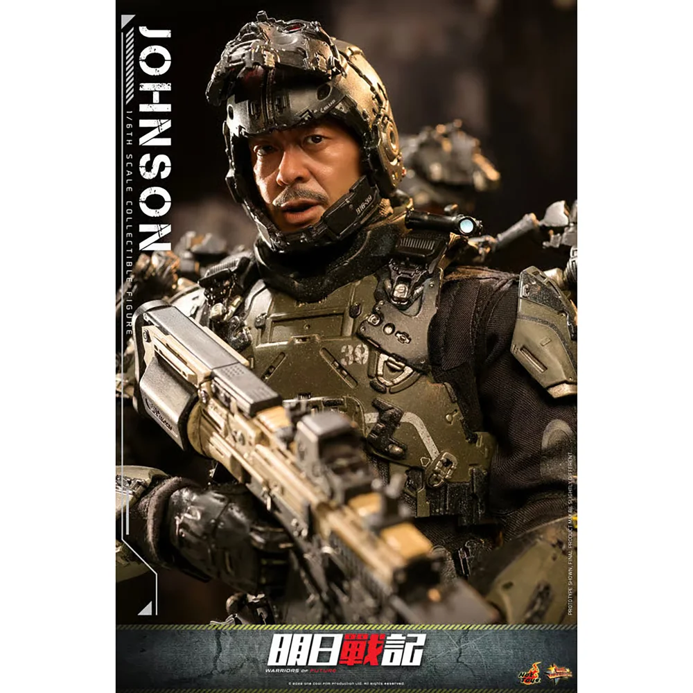 Hot Toys 1:6 Scale Warriors of Future Johnson Statue Bild 1