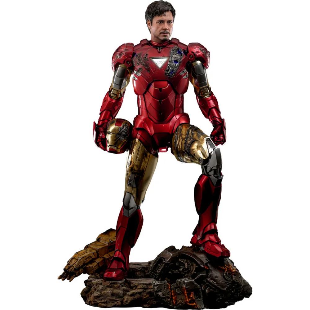 Hot Toys 1:4 Scale Marvel Iron Man 2 Iron Man Mark VI Statue Bild 1