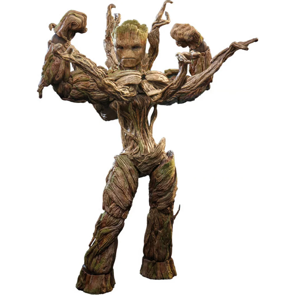 Hot Toys 1:6 Scale Marvel Guardians of the Galaxy Vol.3 Groot Deluxe Edition Statue Bild 1