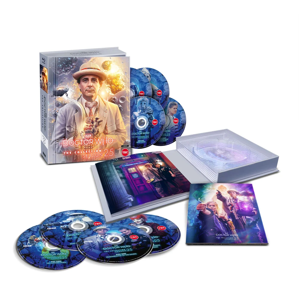 Doctor Who: The Collection Season 25 Limited Edition Blu-Ray Bild 1
